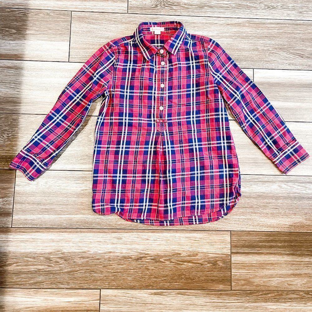 Crewcuts Tartan Plaid Shirt, Size 7